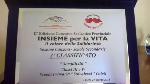 attestato di partecipazione