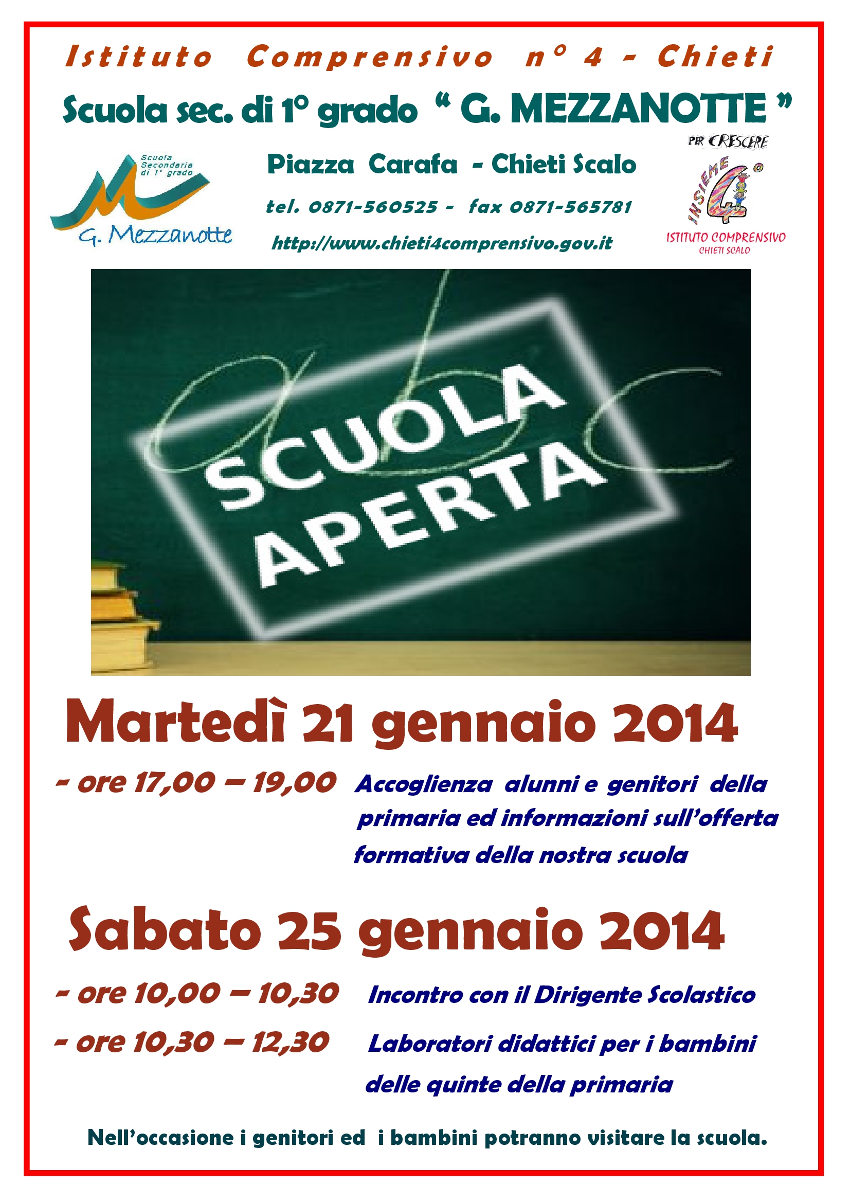 Locandina scuola aperta Mezzanotte-001