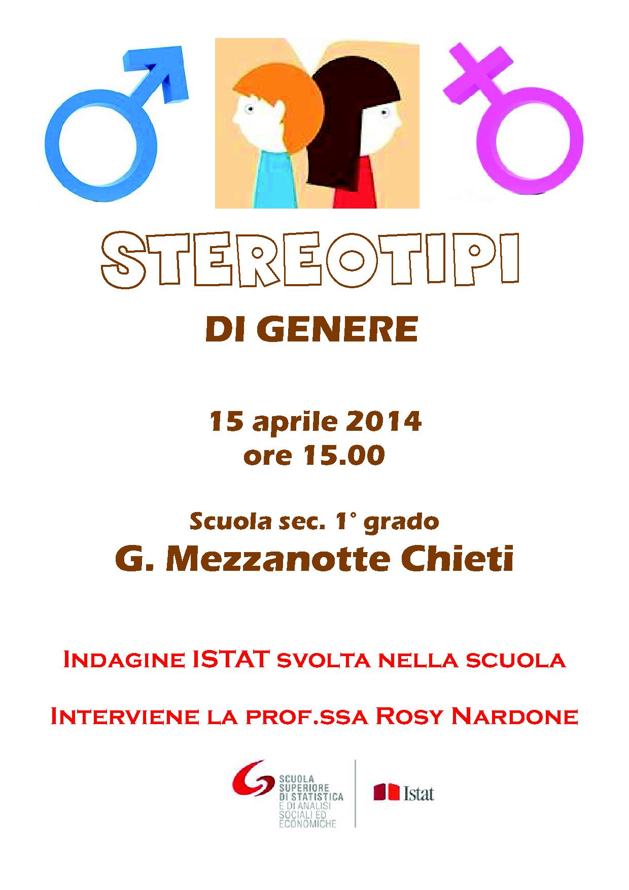 STEREOTIPI DI GENERE