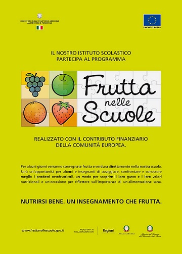 frutta nelle scuole